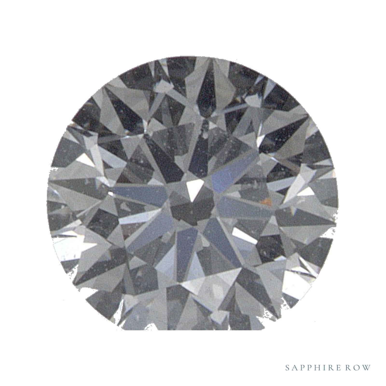 0.52 ct natural diamond, round cut | Sapphire Row · cut4