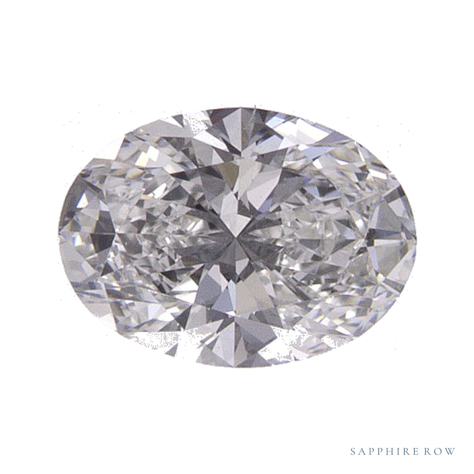 0.52 ct natural diamond, oval cut | Sapphire Row · cut4