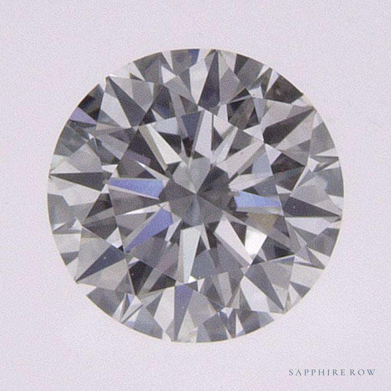 0.52 ct natural diamond, round cut | Sapphire Row · cut7