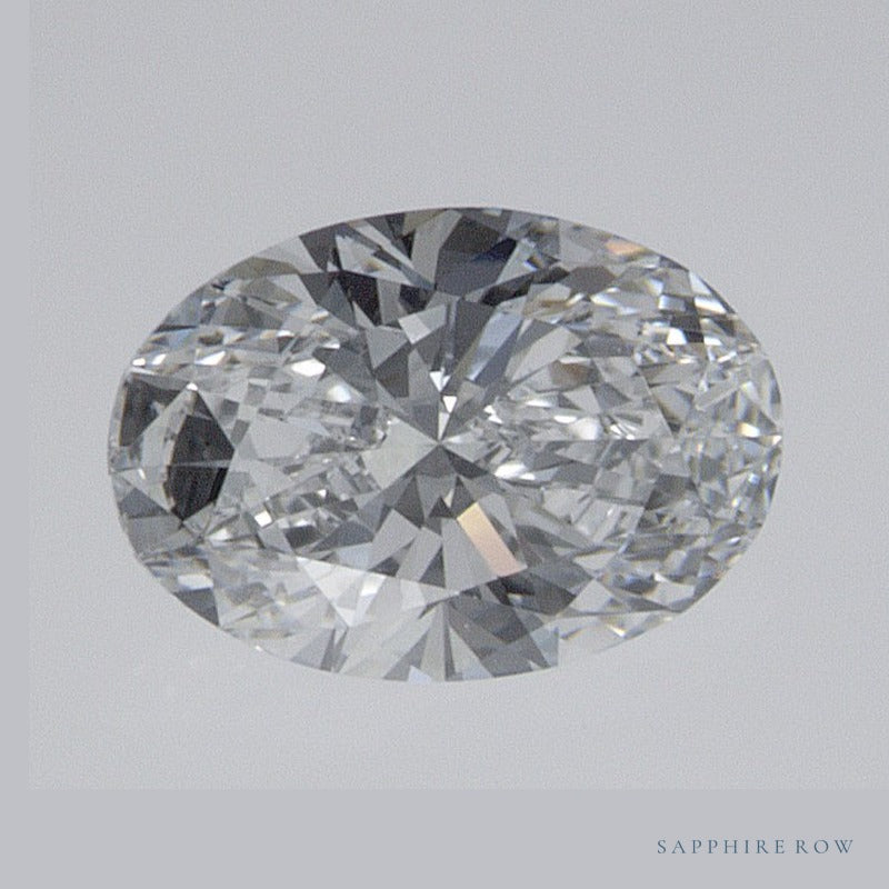 0.52 ct lab-grown diamond, oval cut | Sapphire Row · cut6