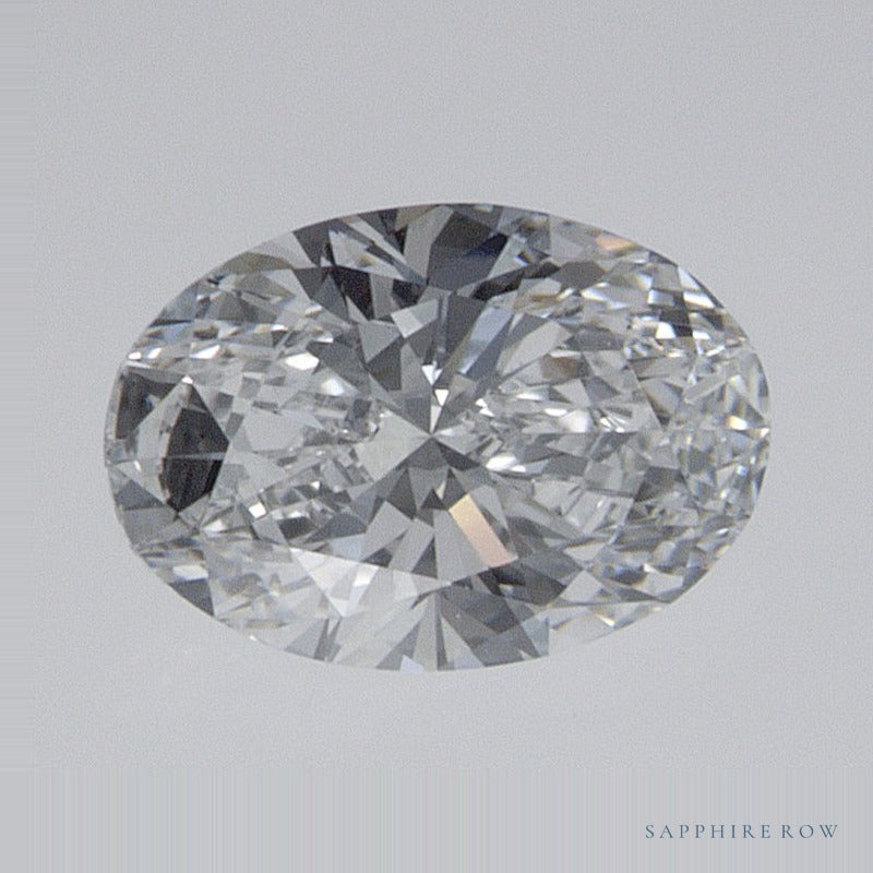 0.52 ct lab-grown diamond, oval cut | Sapphire Row · cut7