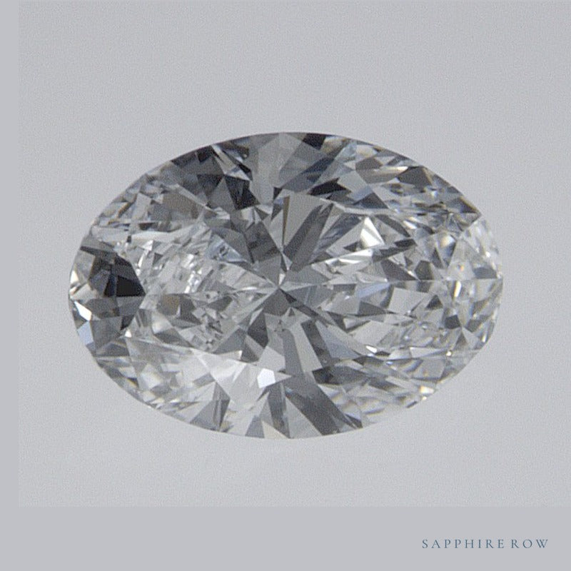 0.52 ct lab-grown diamond, oval cut | Sapphire Row · cut6