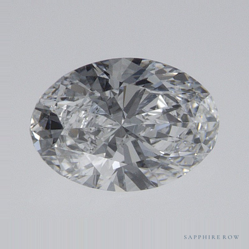0.52 ct lab-grown diamond, oval cut | Sapphire Row · cut7