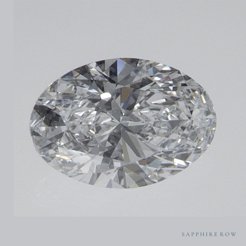 0.52 ct lab-grown diamond, oval cut | Sapphire Row · cut6