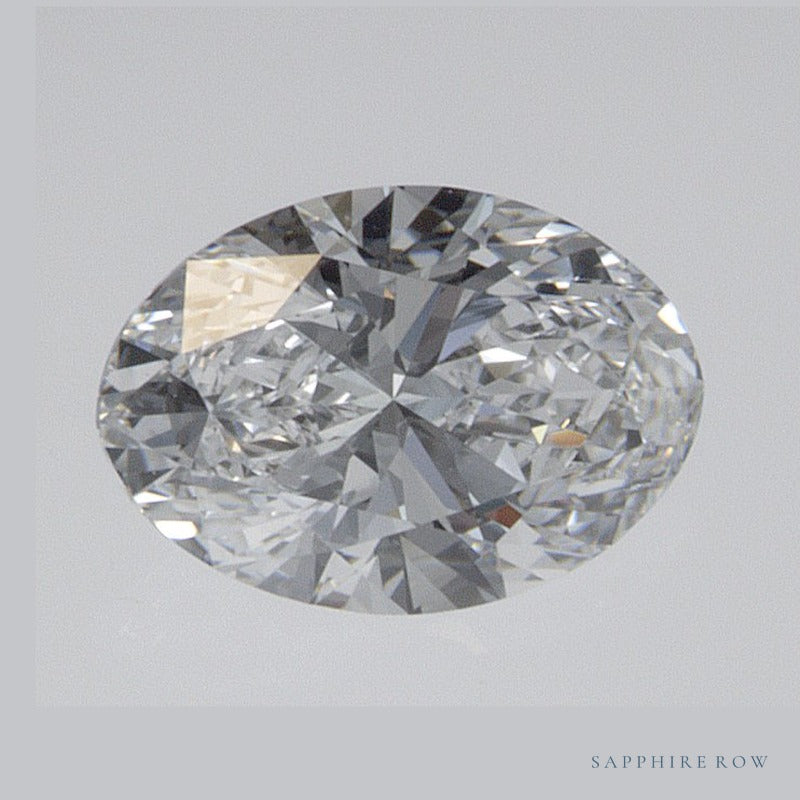 0.52 ct lab-grown diamond, oval cut | Sapphire Row · cut6