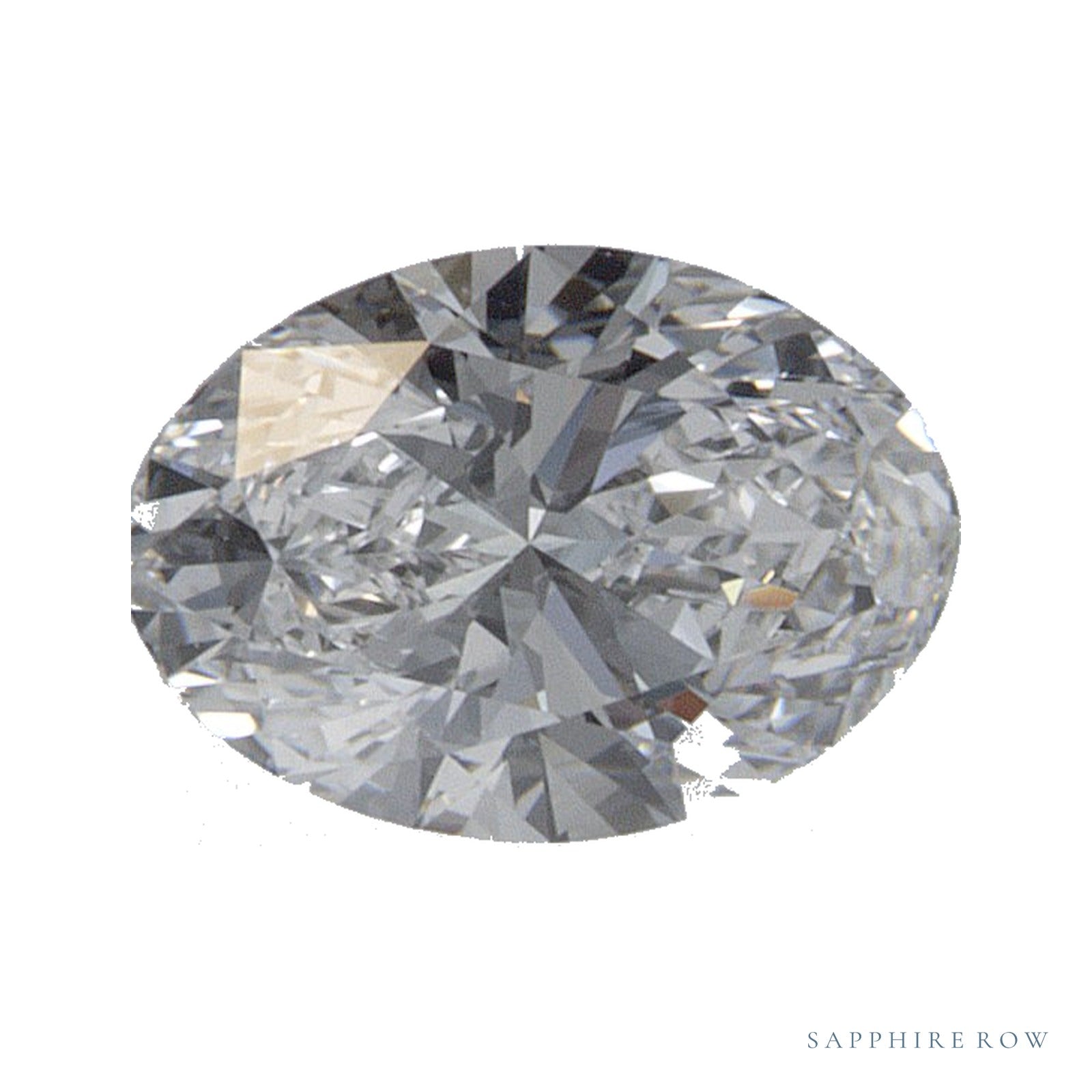 0.52 ct Oval Lab-Grown Diamond – D VVS1 — Sapphire Row · cut · cut3 · cut4
