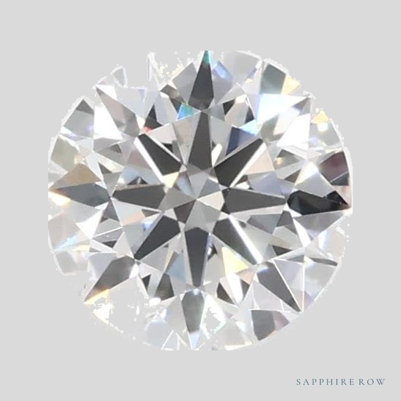 0.52 ct lab-grown diamond, round cut | Sapphire Row · cut5