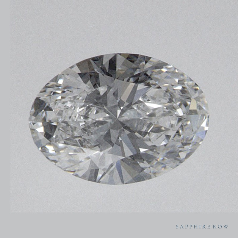 0.52 ct lab-grown diamond, oval cut | Sapphire Row · cut6