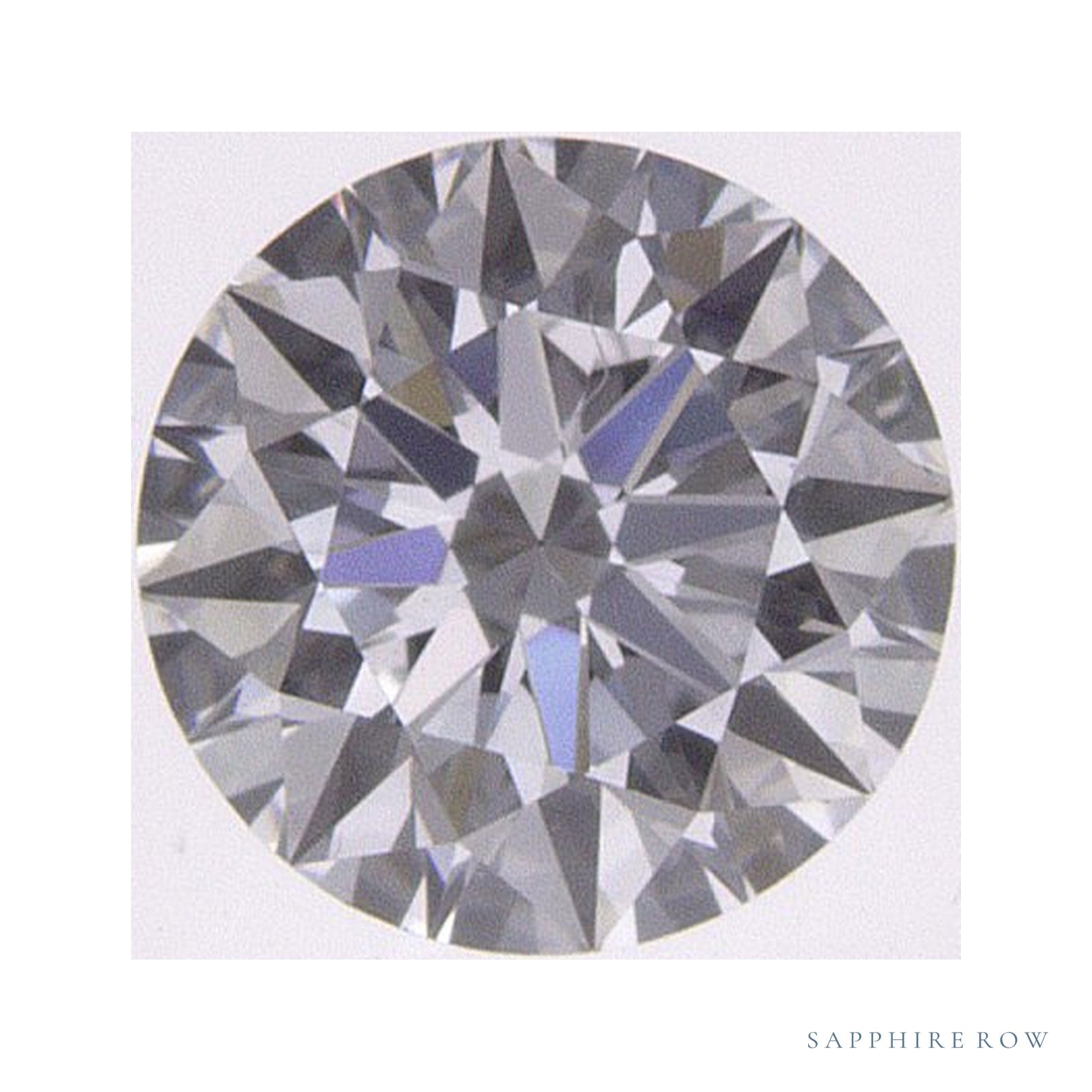 0.52 ct Round Lab-Grown Diamond – D VVS2 — Sapphire Row · cut · cut3 · cut4