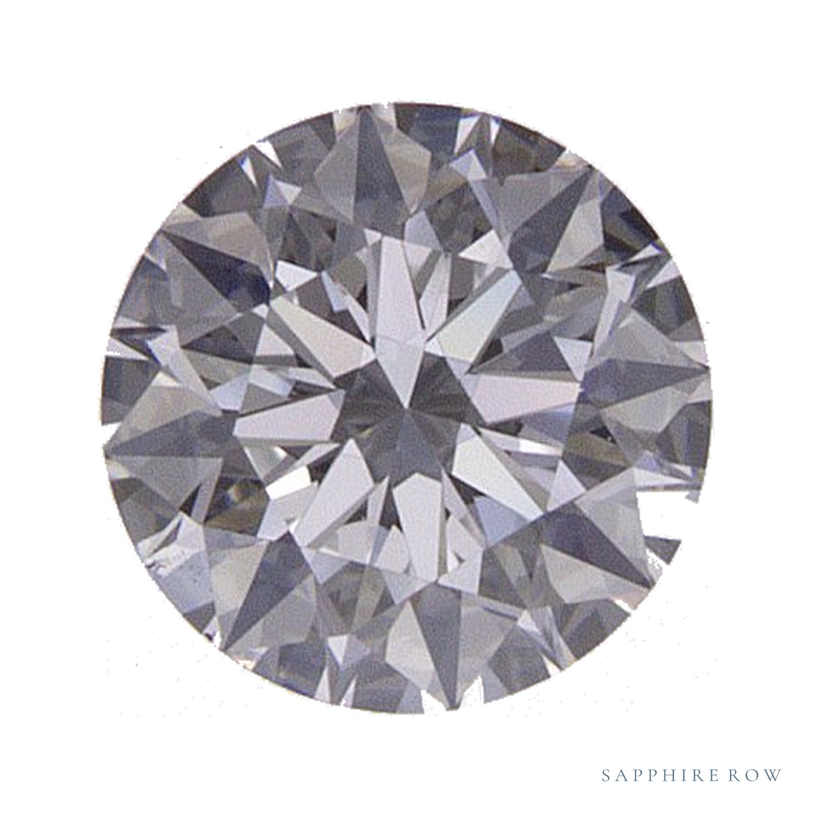 0.52 ct Round Lab-Grown Diamond – D VVS1 — Sapphire Row · cut · cut3 · cut4