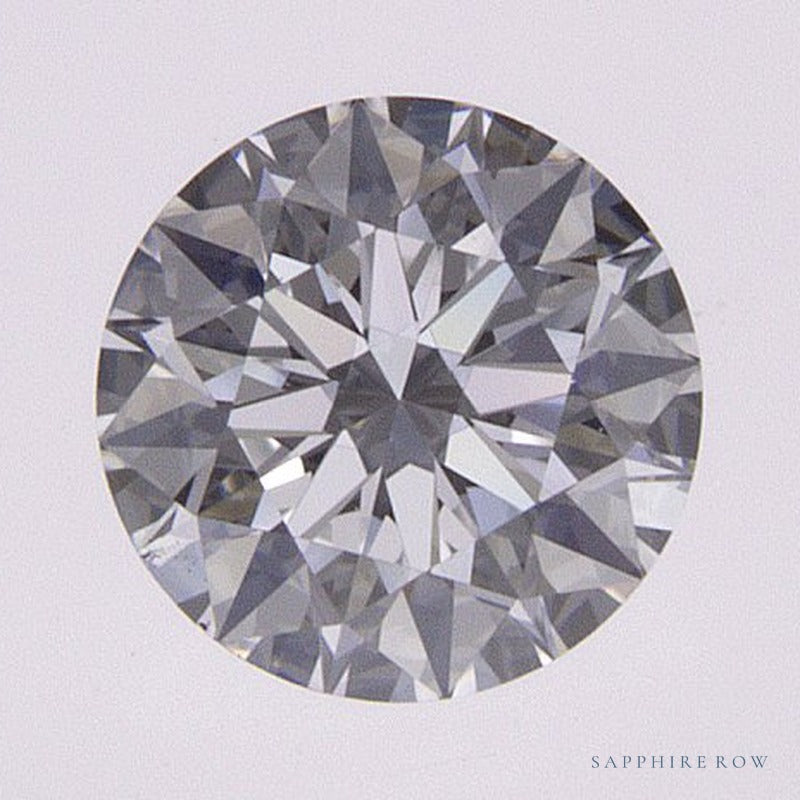 0.52 ct lab-grown diamond, round cut | Sapphire Row · cut7