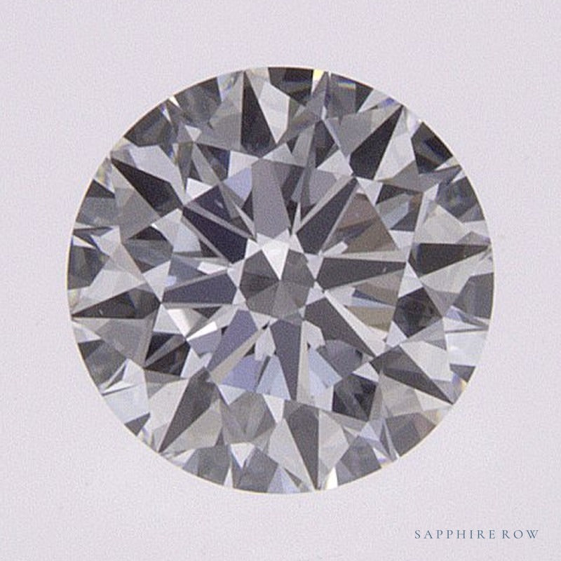 0.52 ct lab-grown diamond, round cut | Sapphire Row · cut7