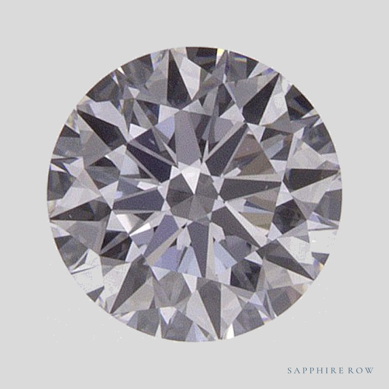 0.52 ct lab-grown diamond, round cut | Sapphire Row · cut4 · cut5