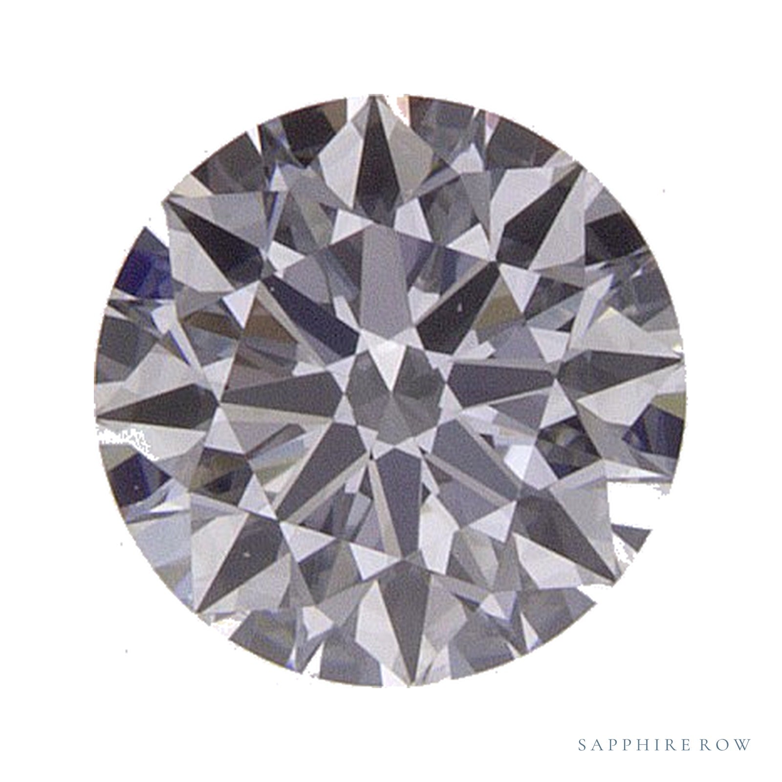 0.52 ct Round Lab-Grown Diamond – D VVS1 — Sapphire Row · cut · cut3 · cut4