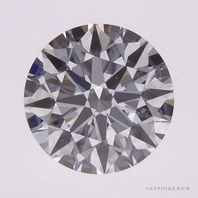 0.52 ct lab-grown diamond, round cut | Sapphire Row · cut7