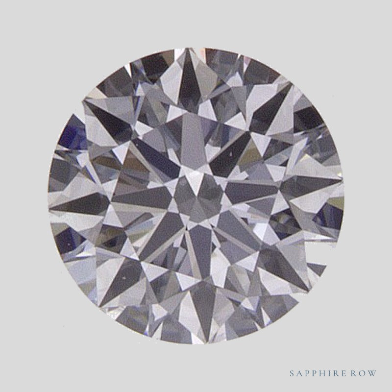 0.52 ct lab-grown diamond, round cut | Sapphire Row · cut4 · cut5