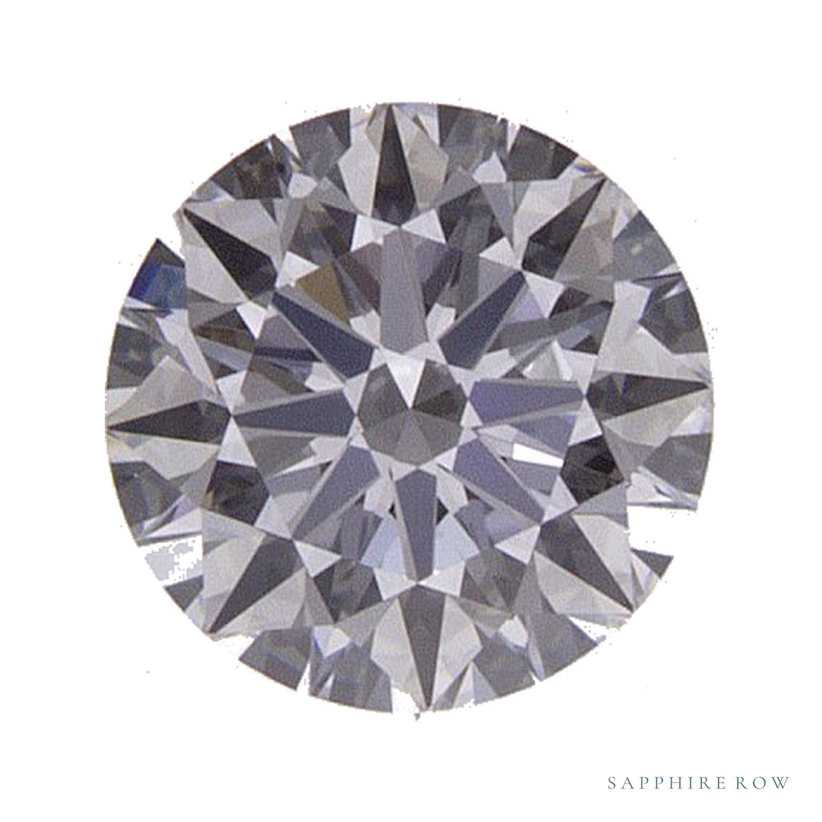 0.52 ct Round Lab-Grown Diamond – D VVS1 — Sapphire Row · cut · cut3 · cut4