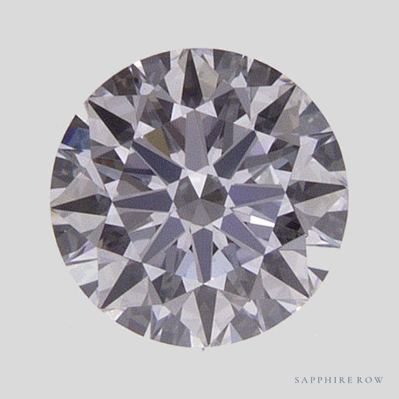 0.52 ct lab-grown diamond, round cut | Sapphire Row · cut4 · cut5