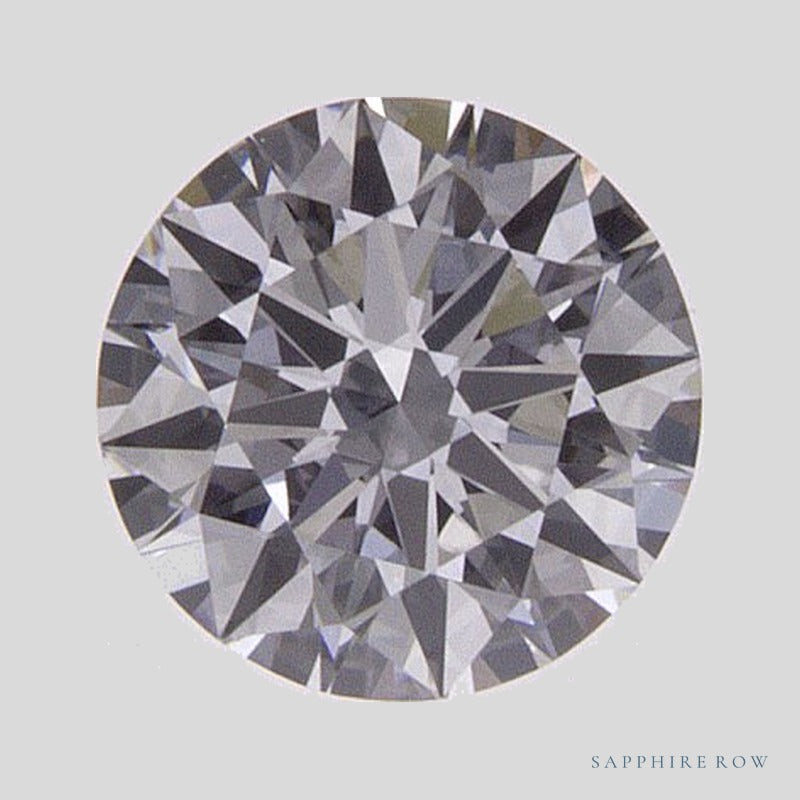 0.52 ct lab-grown diamond, round cut | Sapphire Row · cut5