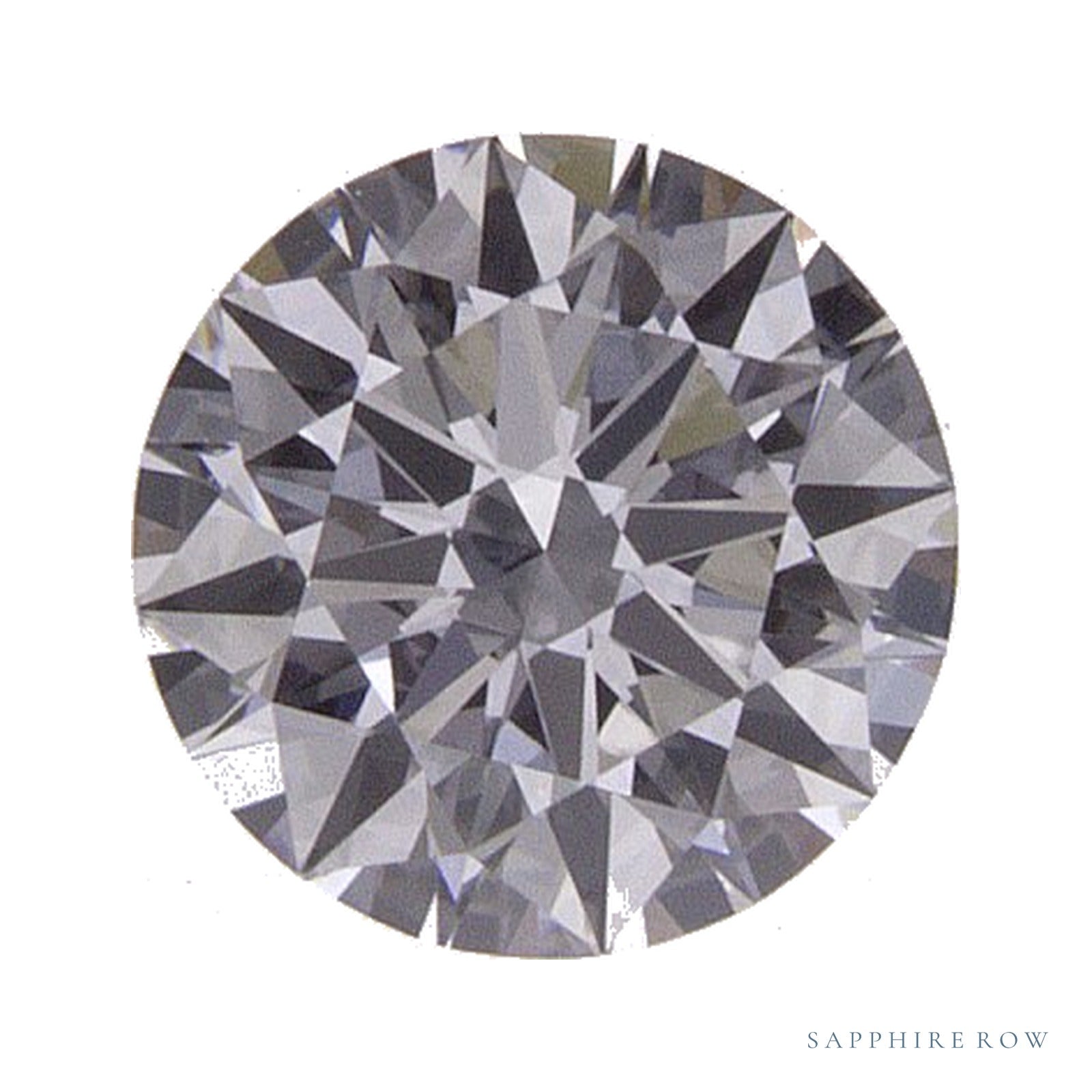 0.52 ct Round Lab-Grown Diamond – D VVS1 — Sapphire Row · cut · cut3 · cut4