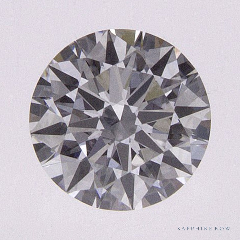 0.52 ct lab-grown diamond, round cut | Sapphire Row · cut7