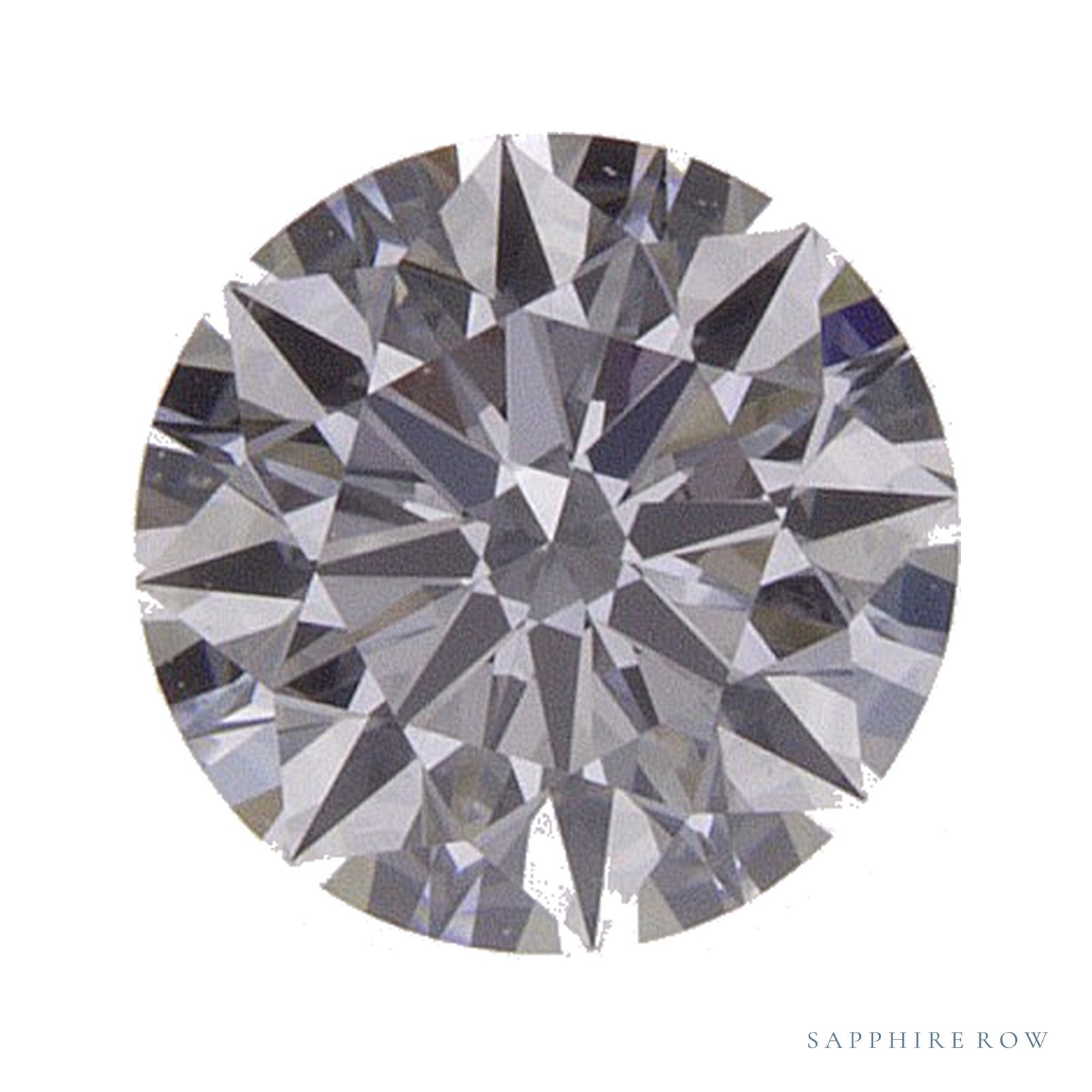 0.52 ct Round Lab-Grown Diamond – D VVS1 — Sapphire Row · cut · cut3 · cut4