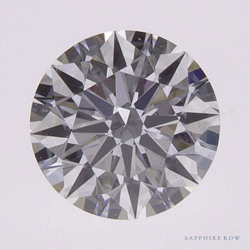 0.52 ct lab-grown diamond, round cut | Sapphire Row · cut7