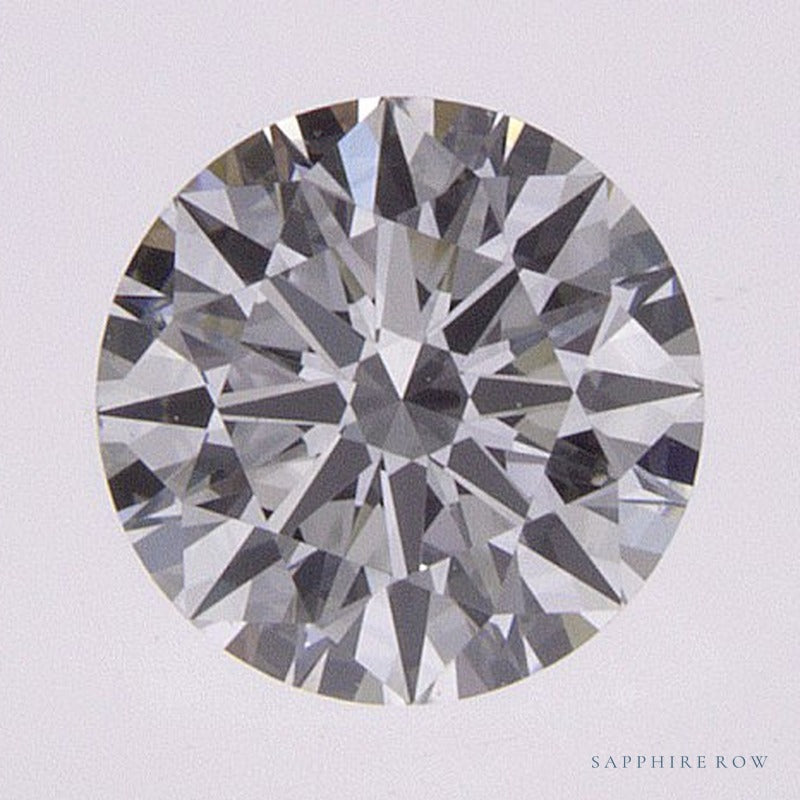 0.52 ct lab-grown diamond, round cut | Sapphire Row · cut7
