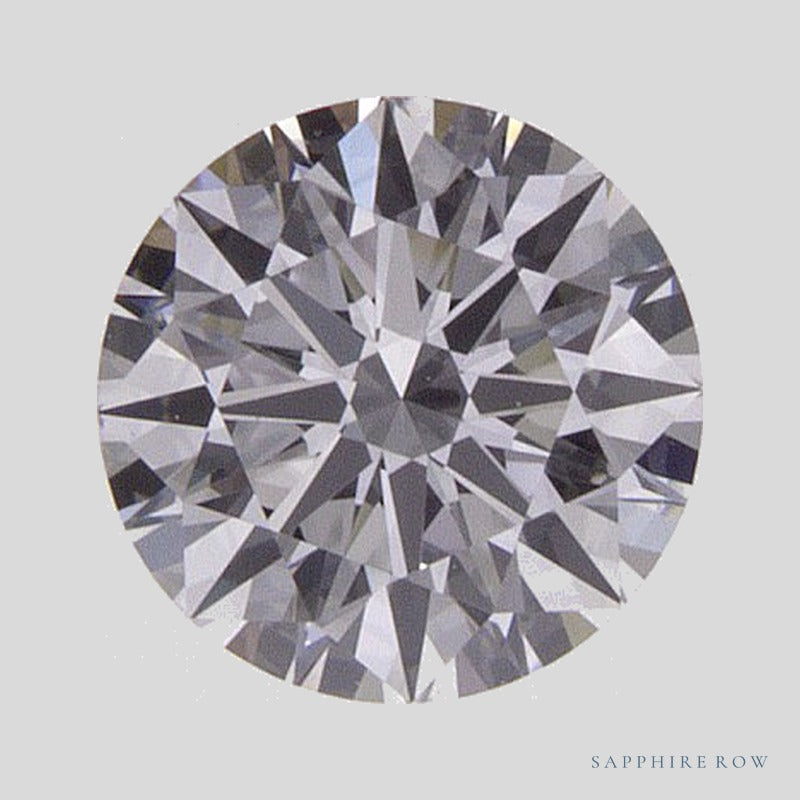 0.52 ct lab-grown diamond, round cut | Sapphire Row · cut4 · cut5
