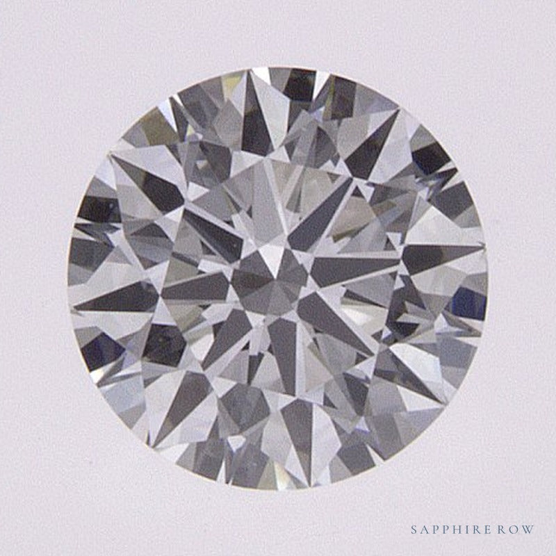 0.52 ct lab-grown diamond, round cut | Sapphire Row · cut7