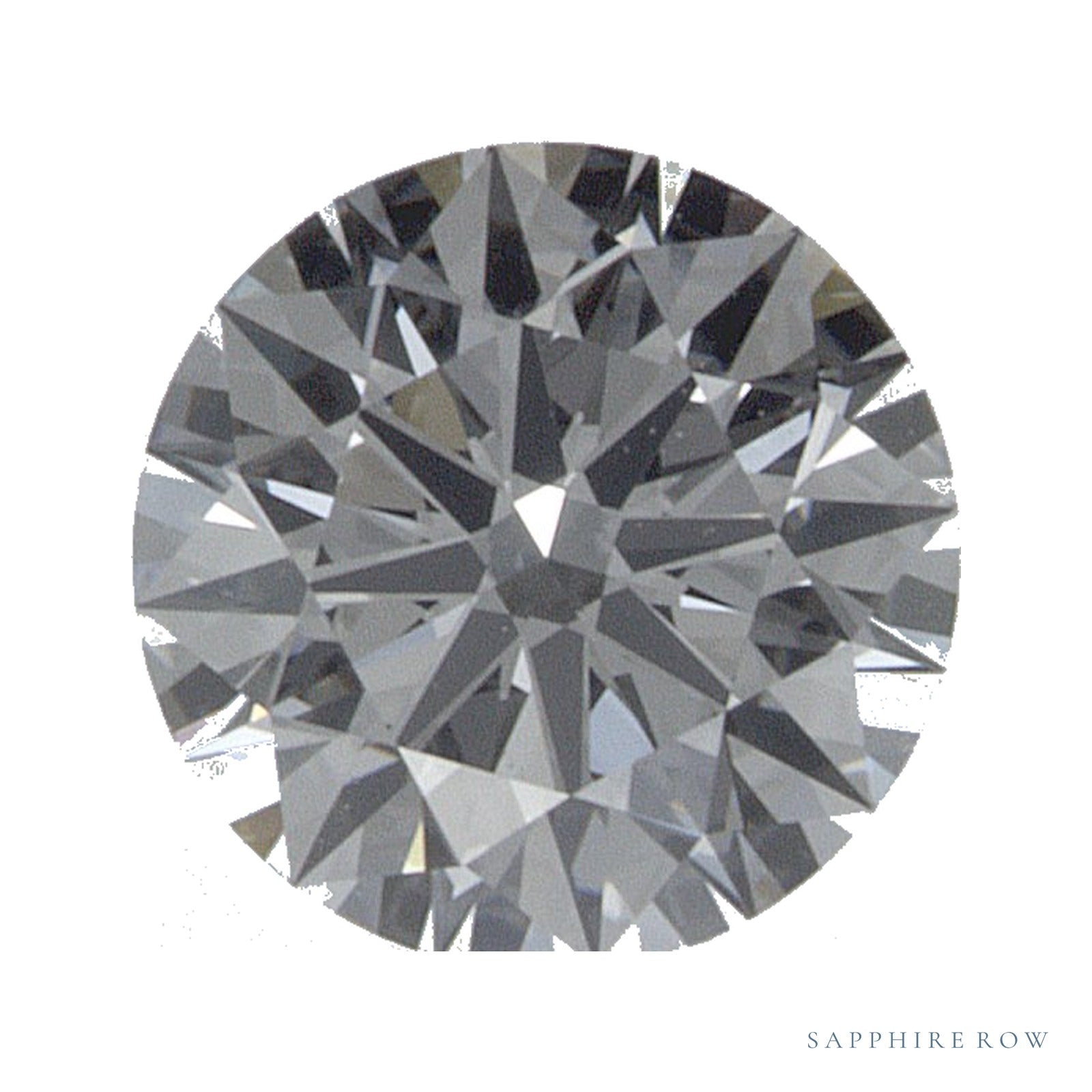 0.52 ct Round Lab-Grown Diamond – D VVS1 — Sapphire Row · cut · cut3 · cut4