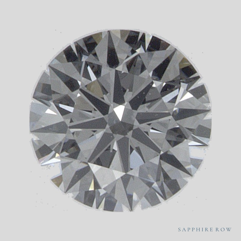 0.52 ct lab-grown diamond, round cut | Sapphire Row · cut5