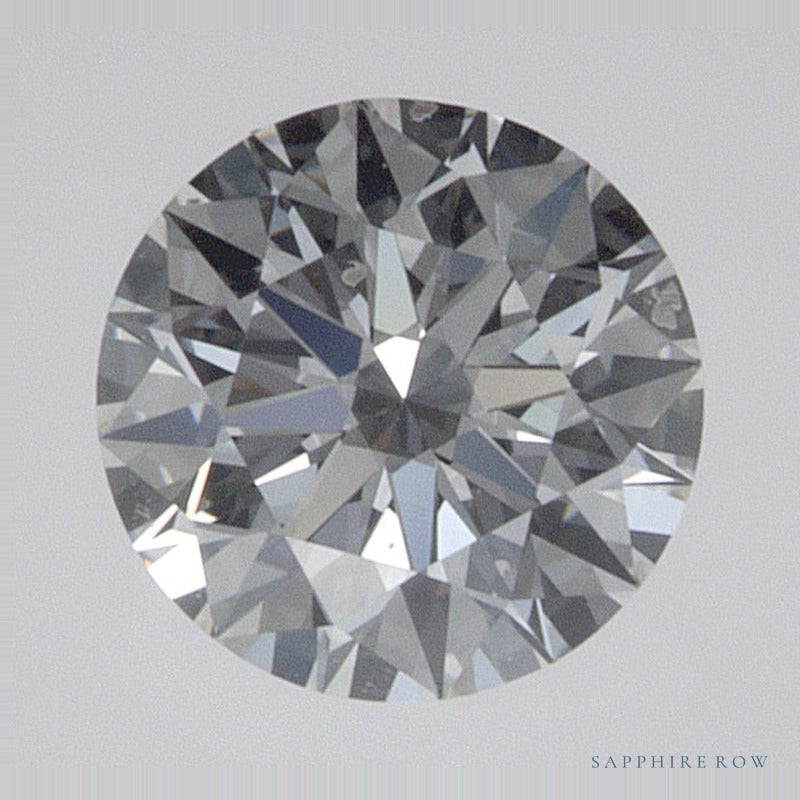0.52 ct lab-grown diamond, round cut | Sapphire Row · cut7