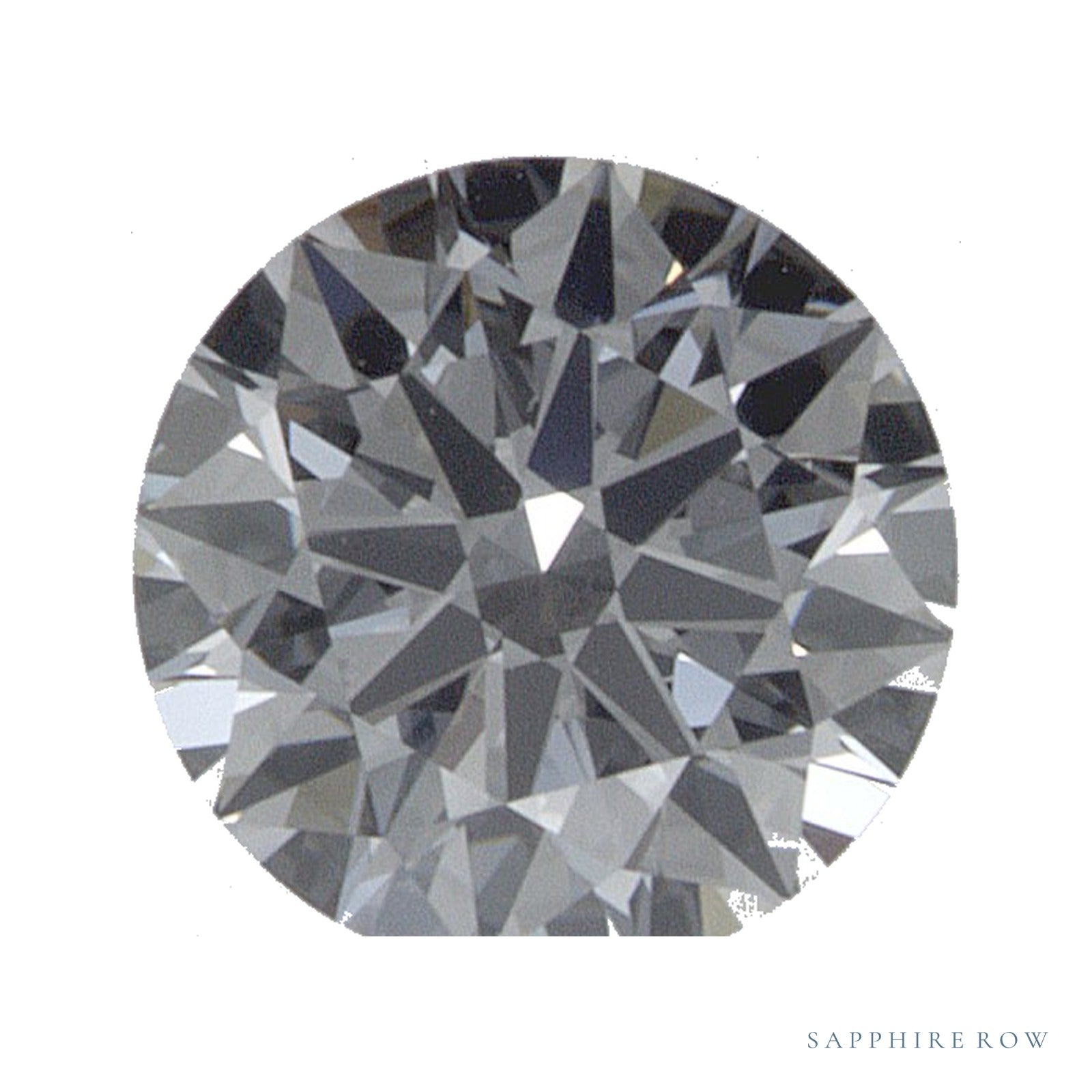 0.52 ct Round Lab-Grown Diamond – D VVS1 — Sapphire Row · cut · cut3 · cut4