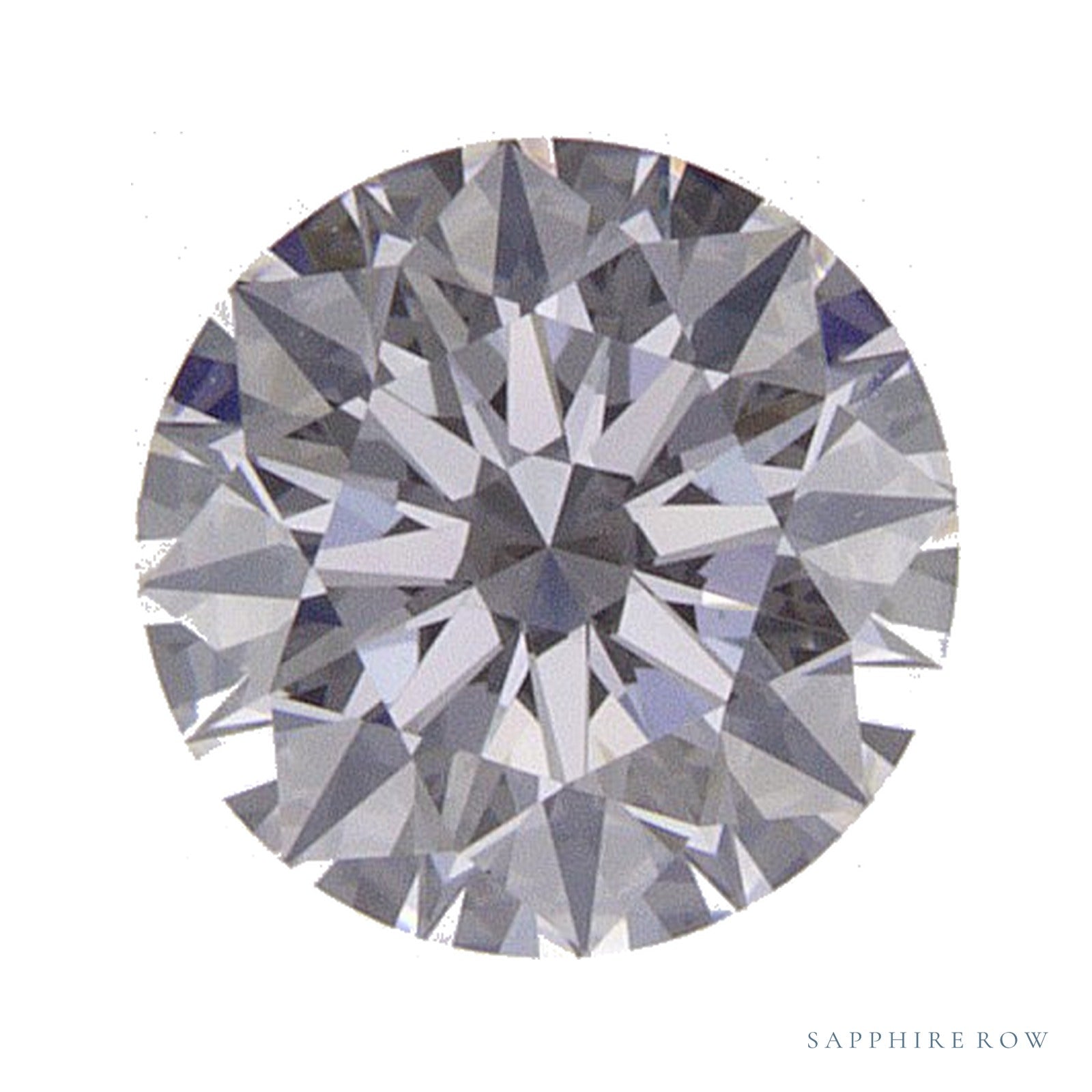 0.52 ct Round Lab-Grown Diamond – D VVS1 — Sapphire Row · cut · cut3 · cut4