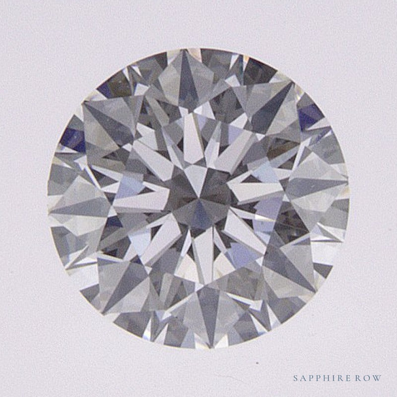 0.52 ct lab-grown diamond, round cut | Sapphire Row · cut7