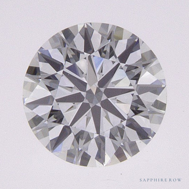 0.52 ct lab-grown diamond, round cut | Sapphire Row · cut7