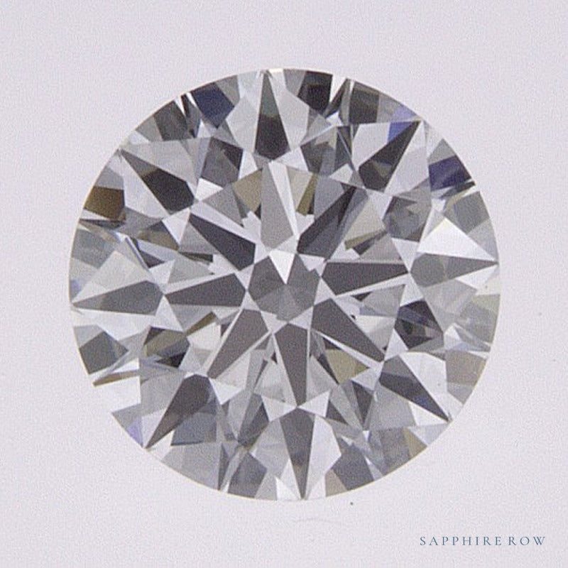 0.52 ct lab-grown diamond, round cut | Sapphire Row · cut7