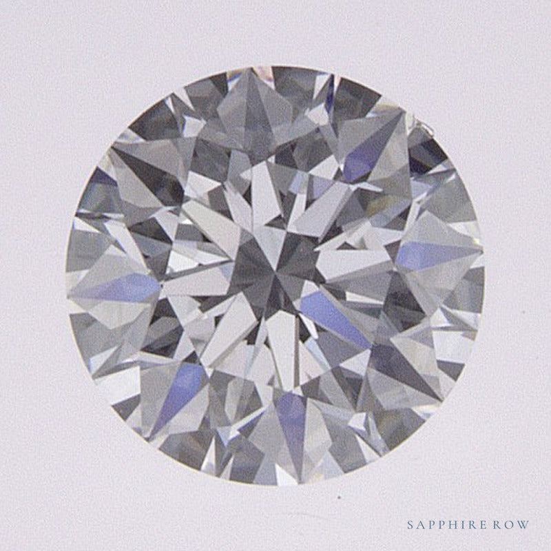 0.52 ct lab-grown diamond, round cut | Sapphire Row · cut7