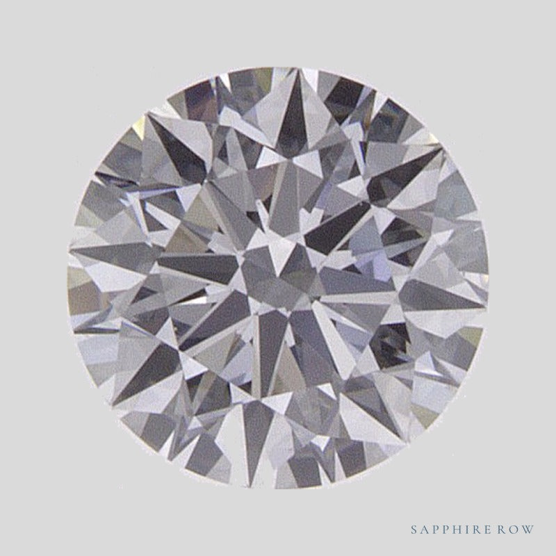 0.52 ct lab-grown diamond, round cut | Sapphire Row · cut5