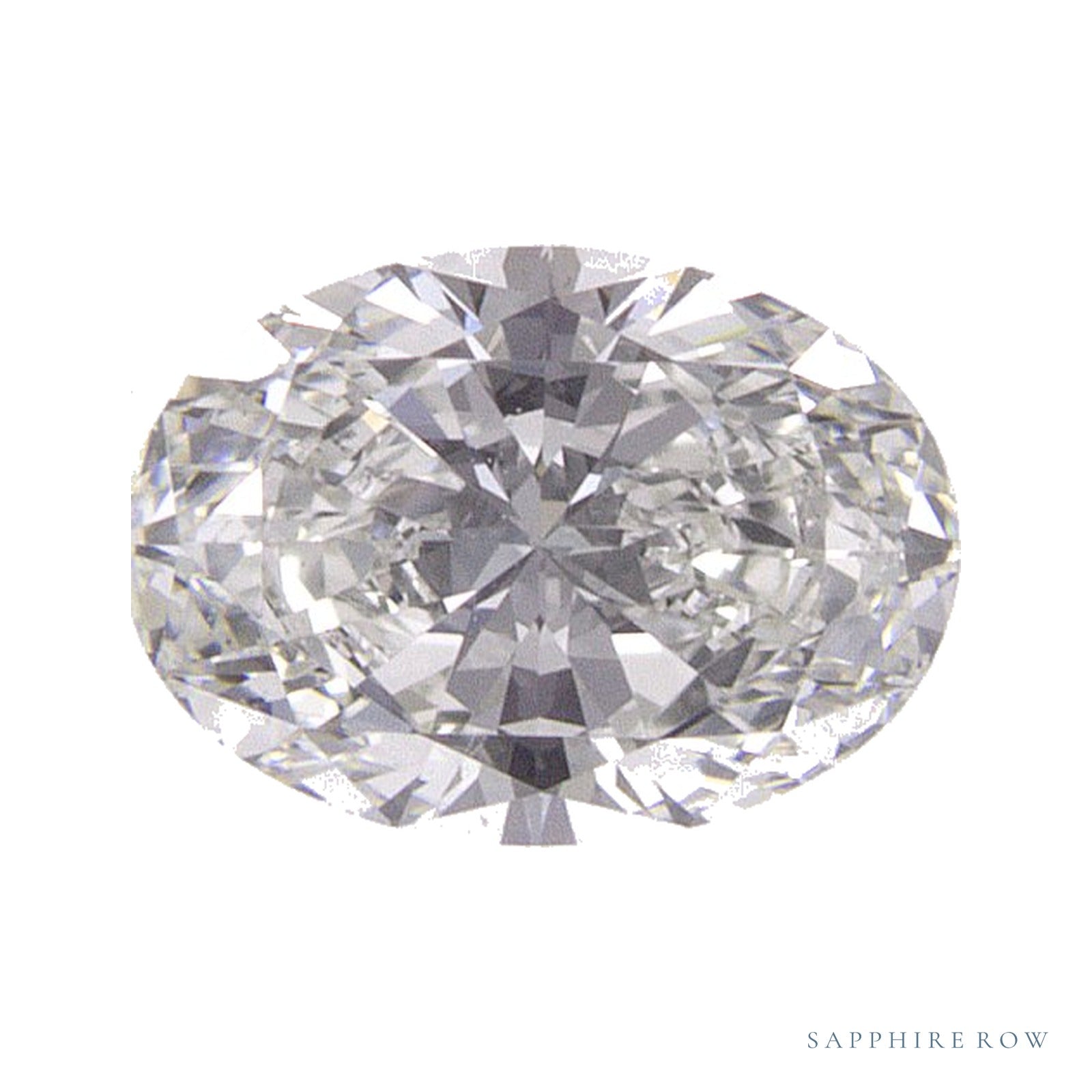 0.51 ct natural diamond, oval cut | Sapphire Row · cut4