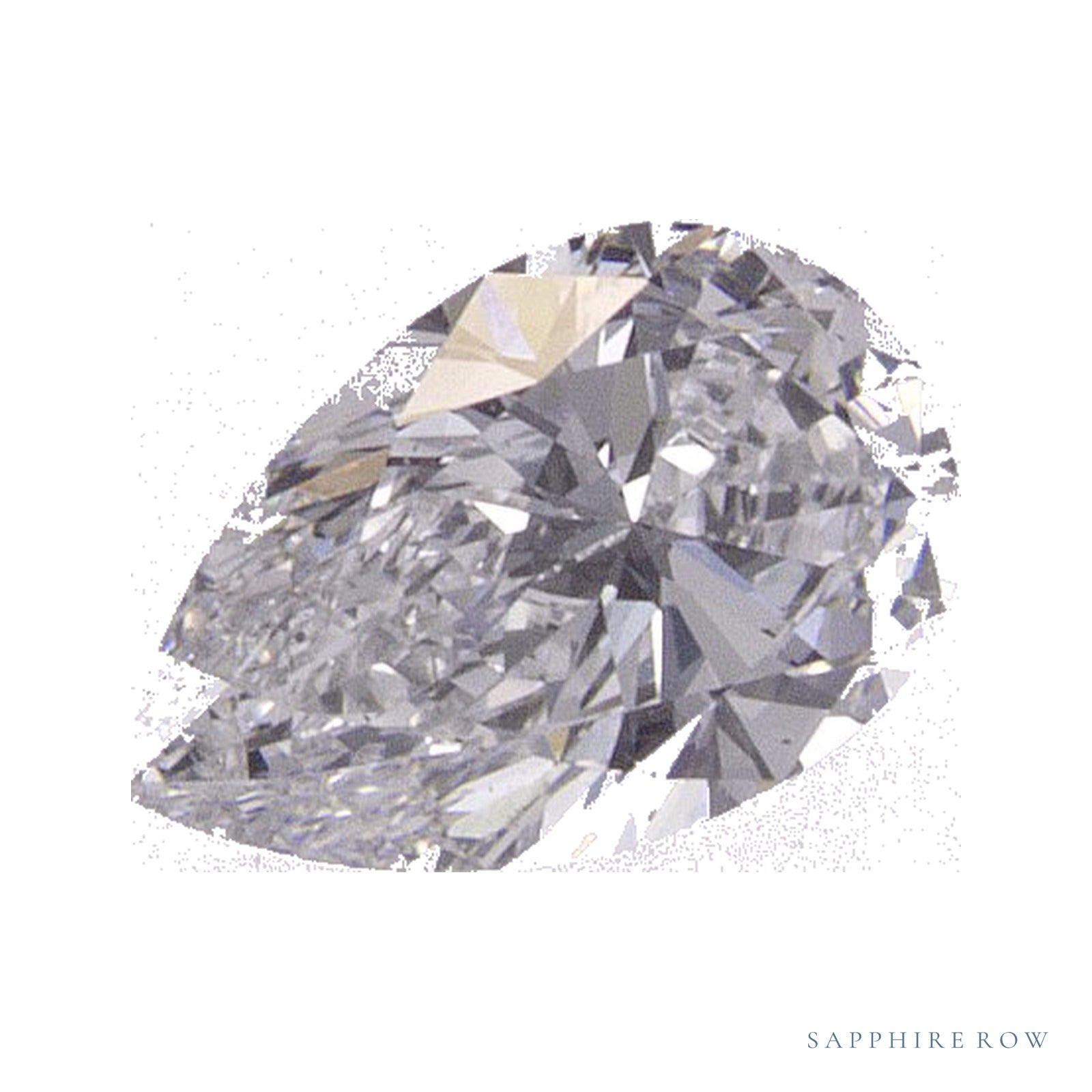 0.51 ct Pear Natural Diamond – D SI2 — Sapphire Row · cut · cut3 · cut4