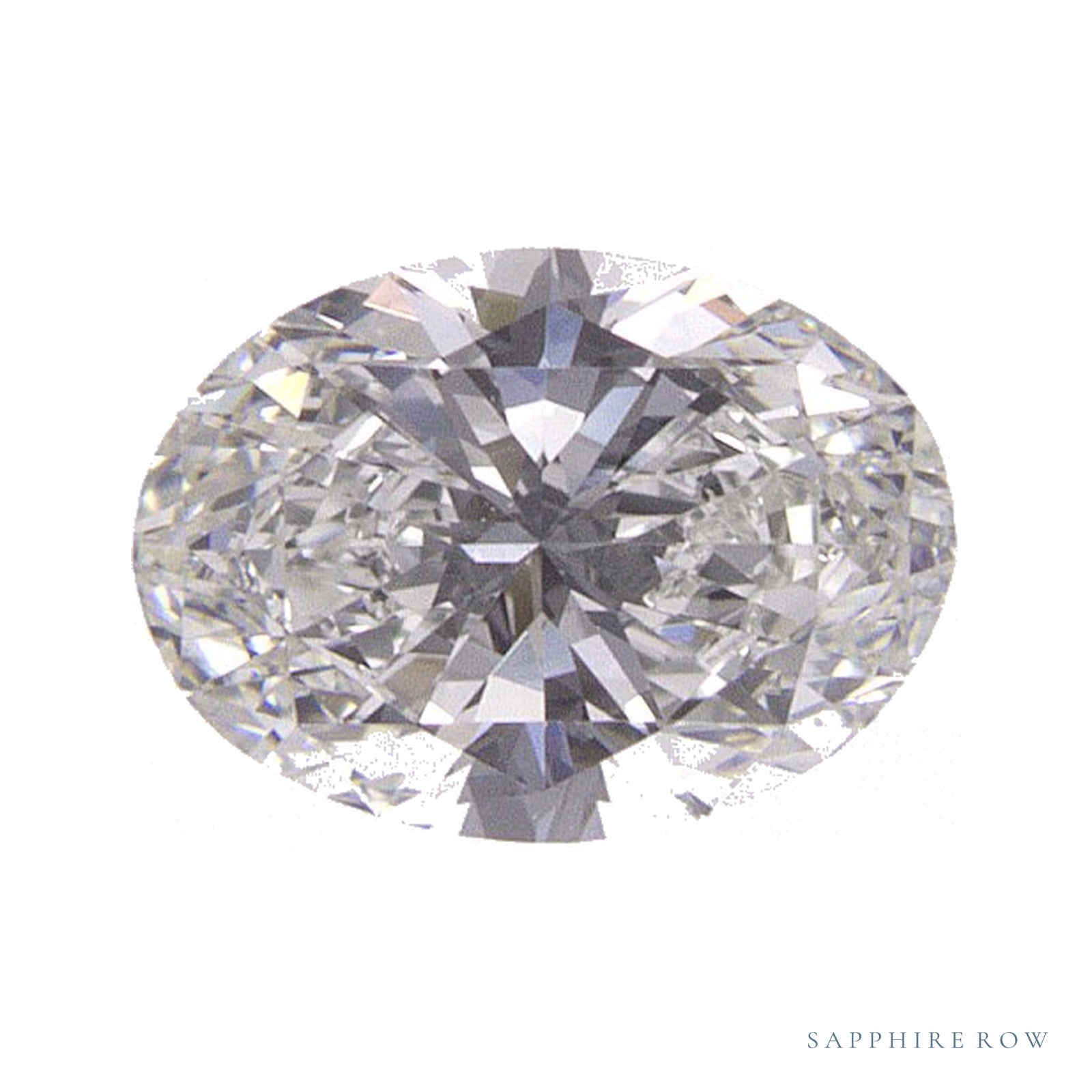 0.51 ct natural diamond, oval cut | Sapphire Row · cut4