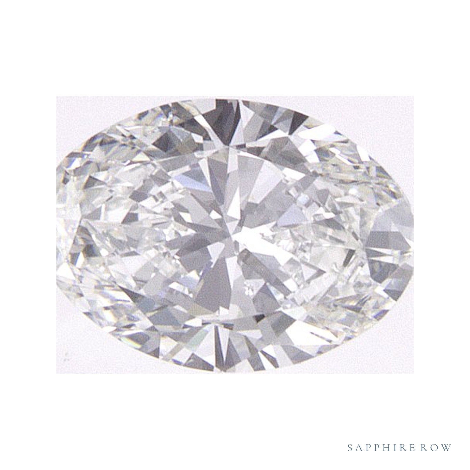 0.51 ct Oval Natural Diamond – H SI1 — Sapphire Row · cut · cut3 · cut4