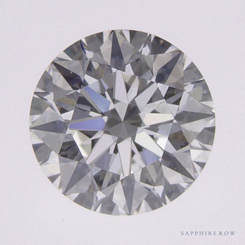 0.51 ct natural diamond, round cut | Sapphire Row · cut7