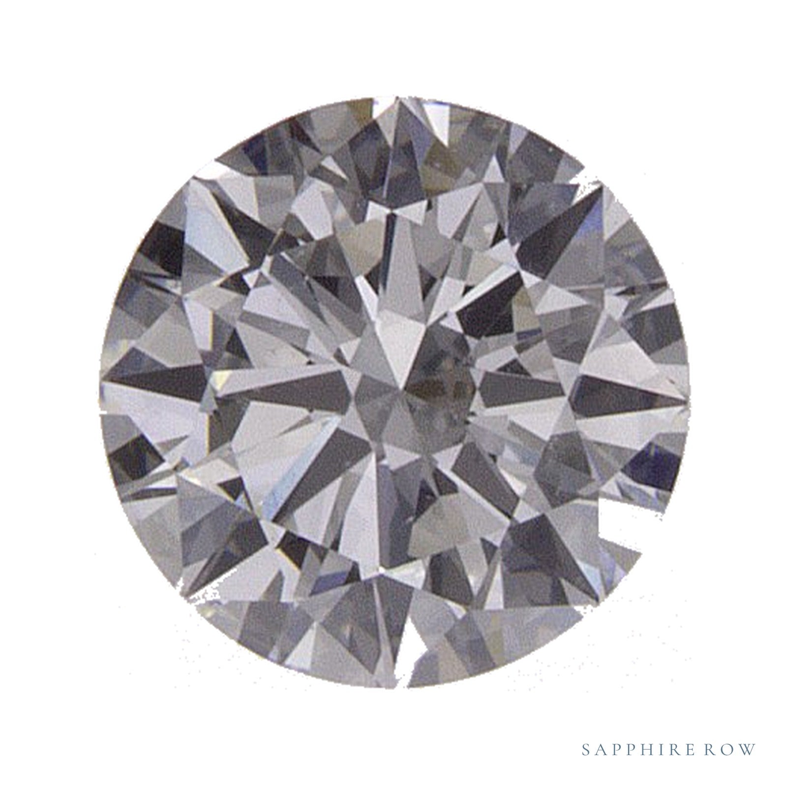 0.51 ct Round Natural Diamond – H SI1 — Sapphire Row · cut · cut3 · cut4