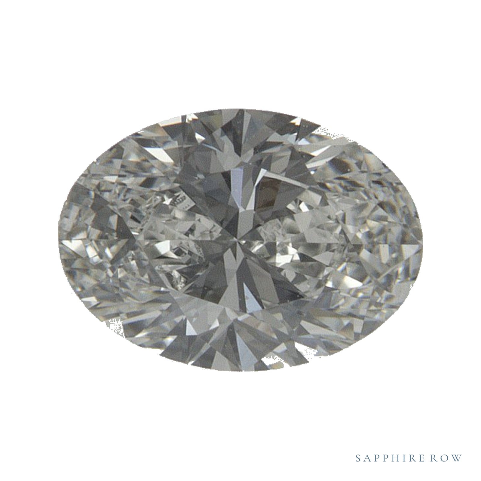 0.51 ct natural diamond, oval cut | Sapphire Row · cut4