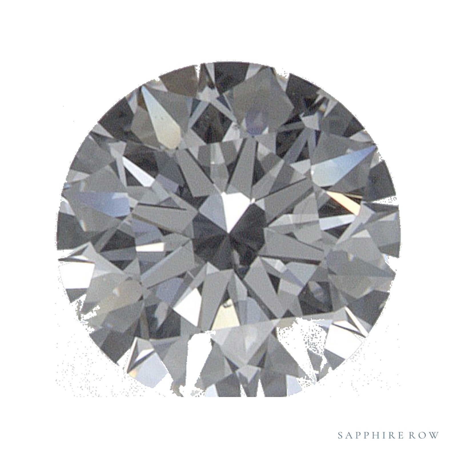 0.51 ct Round Natural Diamond – E VS2 — Sapphire Row · cut · cut3 · cut4