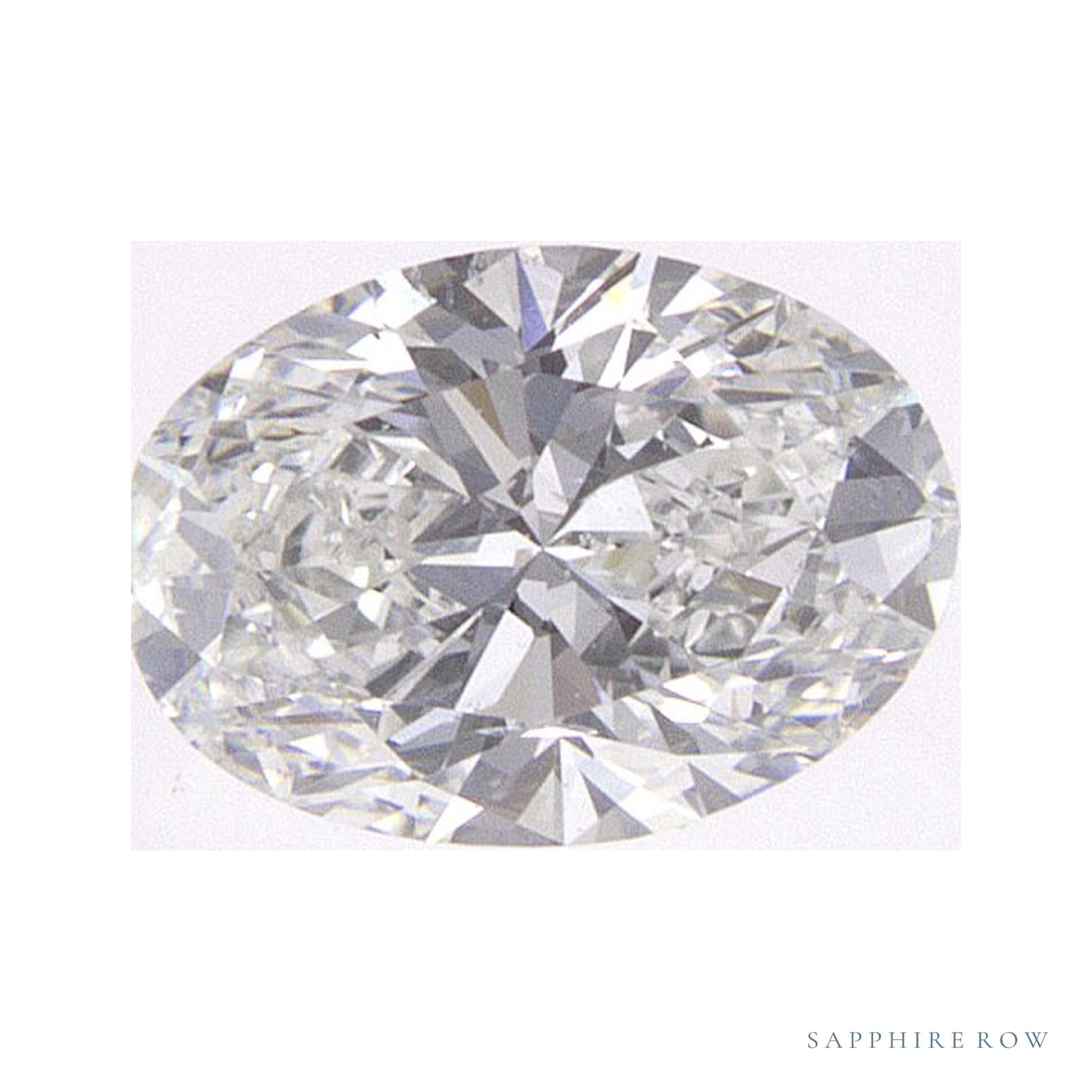 0.51 ct natural diamond, oval cut | Sapphire Row · cut4