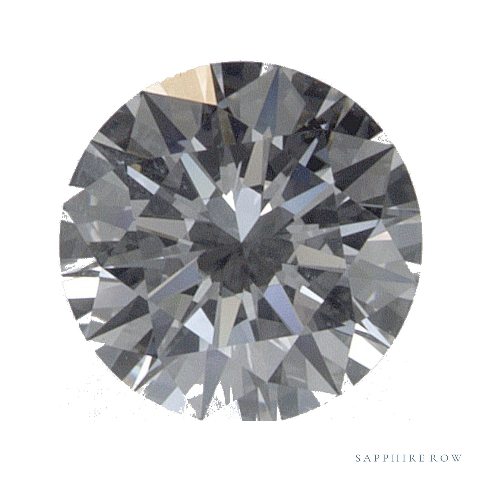 0.51 ct natural diamond, round cut | Sapphire Row · cut4